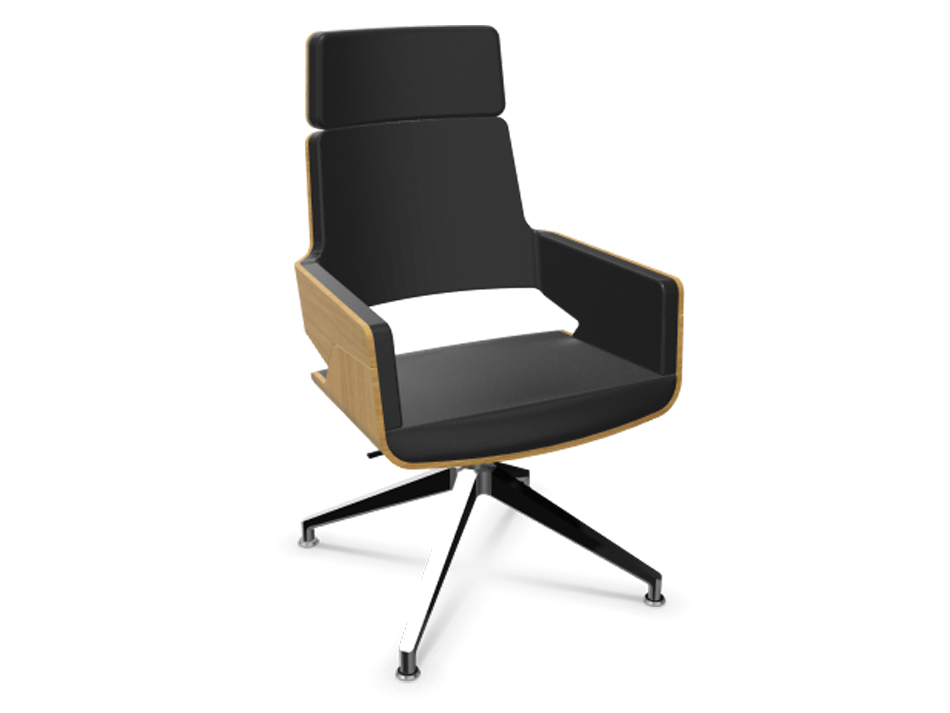 トーネットTHONET S 847 DWE ハイバックアームチェア