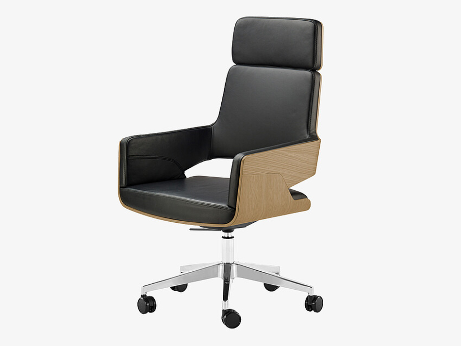 トーネットTHONET S 847 DWE ハイバックアームチェア