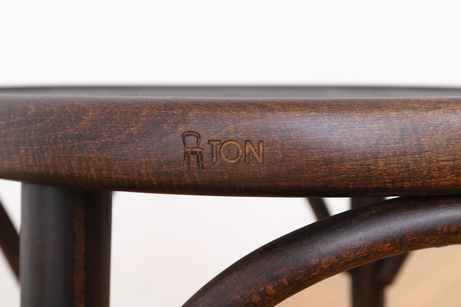 トンTON ベントウッドスツール No60 アーチレッグArch leg / ウレタン・アンティーク