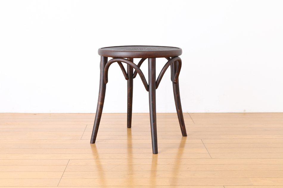 トンTON ベントウッドスツール No60 アーチレッグArch leg / ウレタン・アンティーク